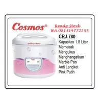 COSMOS - CRJ-780 Magic Com 3in1 Marble Pan 1,8 Liter - Pink Putih