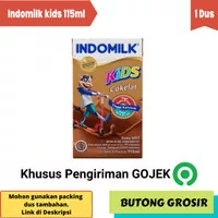 Susu UHT indomilk kids 115ml 1dus (pengiriman gojek)