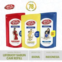 Lifebuoy Sabun Cair Refill 900 ml - Sabun Mandi