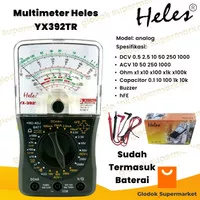 Avometer Heles YX392TR Multimeter Analog YX 392 TR Multitester