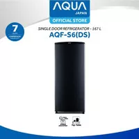 Freezer Berdiri AQUA AQF-S6 | Upright 1 pintu stand aqfs6 6 rak sanyo