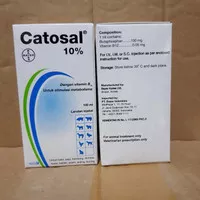 READY CATOSAL 10% 100ML INJEKSI METABOLIS HEWAN TERNAK TERLARIS