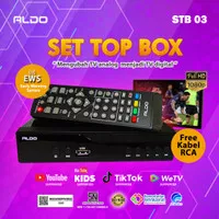 ALDO SET TOP BOX STB03 [MENGUBAH TV ANALOG MENJADI TV DIGITAL]