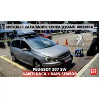 Kaca Depan Mobil Peugeot 307 2001-2008 SW Wagon RS Kotak