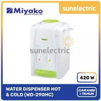 Miyako WD-290 HC Water Dispenser Hot & Cool - Putih