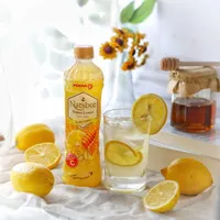 Refreshing Drink Pokka Natsbee Honey Lemon 450ml Vit C Madu Instan Tea