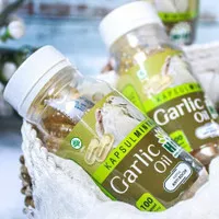 Garlic Oil Kapsul Herbal Indo Utama Obat Darah Tinggi Diabetes 60 kaps
