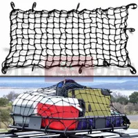 Jaring Rak Bagasi Mobil Cargo Net Roof Rack Tali Pengikat Bagasi Atas