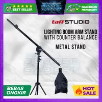 TaffSTUDIO Video Boom Arm Stand Bracket Lampu Foto Studio - SB36WE