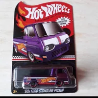 Hot Wheels `60s Ford Econoline Pick Up, Free Protector.