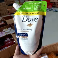 Dove Body Wash 400ml Refill dove deeply nourishing bodywash dove sabun
