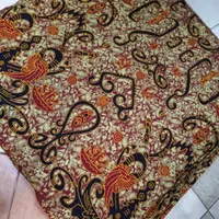 kain batik papua hijau meteran