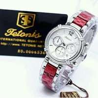 ORIGINAL JAM TANGAN TETONIS CEWEK CRONO TS 18