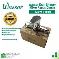 WASSER KRAN SHOWER MIXER PANAS DINGIN KRAN AIR WASSER MSW S1010 S 1010