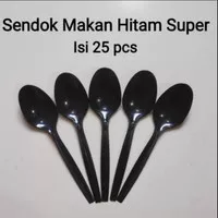 Sendok Plastik Warna Hitam Sendok Plastik Sendok Makan