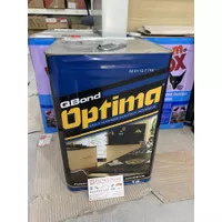 LEM QBOND OPTIMA LEM KUNING 14 KG BLEK BESAR COCOK UNTUK HPL