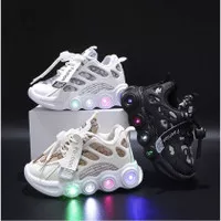 Sepatu LED Anak Import Miewa