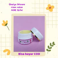 cream malam htcd white glowing untuk kulit jerawat berflek 10gr