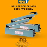 IMPULSE SEALER PRESS PLASTIK 30cm PFS300 Press Plastik 30cm BODY PVC