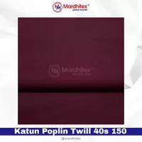 Katun Poplin Twill / Katun Jepang Twill, High Grade Premium, Eceran