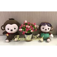 Boneka Monyet lucu Miniso Life / cute monkey doll Miniso Life