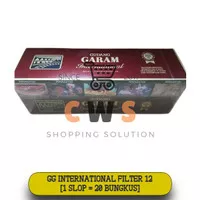 Rokok Gudang Garam GG FILTER International 12 - 1 Slop [Instant]