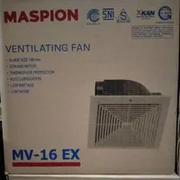 Maspion MV-16EX Exhaust Fan Plafond / Heksos/Kipas Angin Hisap 10 Inch