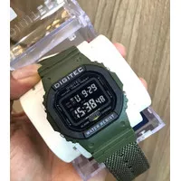 Jam Tangan Pria Wanita Digital Original DIGITEC MDG 6034 Canvas Water