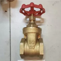 1/2 Gate valve Kitz -0,5 inch /Stop kran #125 kuningan brass Bronze