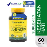 NATURES PLUS LIV-R-ACTIN - 60 CAPS