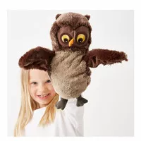 Boneka Tangan cocok untuk Kado/Hadiah Anak Karakter Burung Hantu