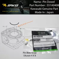 Pin Dowel Blok Seher Head Kawasaki Ninja R RR ORIGINAL 551R0408