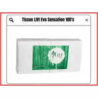 Tissue Livi Evo Sensation Premium Napkin Cocktail 100`s