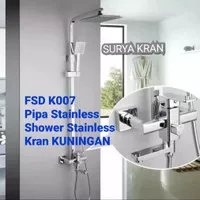 Kran Tiang Shower Panas Dingin Shower Column Minimalis FSD K007