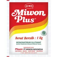 Miwon Mi Won Penguat Rasa Plus 1 kg (1000Gr)