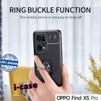 Find X5 Pro 5G OPPO Soft Case iRing Focus with Ring Stand ORIGINAL