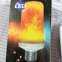 Bola LED Api 5w - Bola Obor - Dekorasi - Lampu Hias - Lampu Dinding