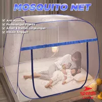 SPEEDS Kelambu Lipat Kelambu Tidur Anti Nyamuk Kelambu Kotak 018-48