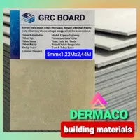 GRC Board 5mm / PAPAN FIBER SEMEN # 1,22M x 2,44M / Papan GRC