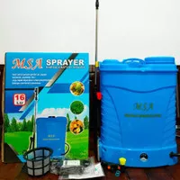 Sprayer Elektrik - MSA - 16 Liter / knapsack alat semprot electriK