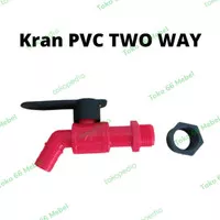Kran Taman PVC MDN Multifungsi / Kran Air Two Way 1/2" 3/4" / Kran MDN