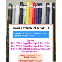 Kain Parasut Taffeta Import Waterproof Rajutan 210T / Kain Parasut