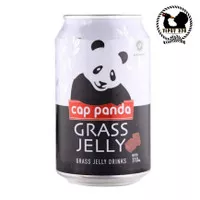 Minuman Cingcau / Grass Jelly Cap panda 300ml x 24 Cans