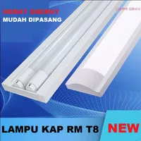 Lampu TL SET KAP LED / Cover Lampu / Lampu Neon / 20 watt - 40 watt