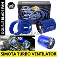 Simota Turbo Ventilator Double Blade Fan - Dobel 2 Kipas Universal
