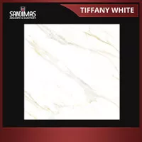 GRANIT TILE/LANTAI MEWAH SANDIMAS TIFFANY WHITE 80X80 [FREE ONGKIR]