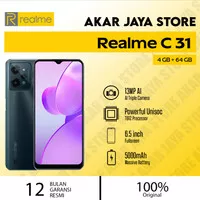 Realme C31 4/64 Ram 4GB Internal 64GB Garansi Resmi Realme
