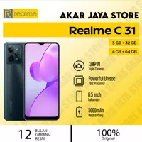 Realme C31 4/64 GB | C31 3/32 GB Garansi Resmi Realme