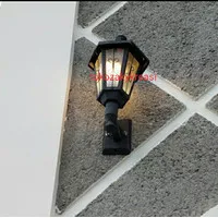 lampu tempel dinding teras/ lampu kamar taman klasik produk lokal