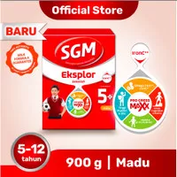 SGM 5 Plus 900 gram 5+ 900gr Madu Vanila Cokelat Coklat